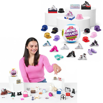 Zuru 5 Surprises Mini Brands Asst. Fashion Sneakers Series Doll Sz 1:12 U PICK