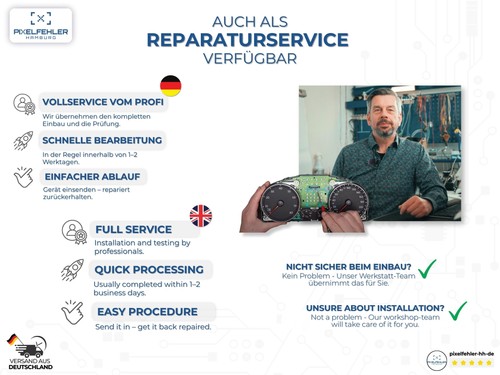 Ersatz Gehäuse Kappe Cover Schrittmotor Stellmotor Mercedes Vito W638 Tacho - Bild 5 von 9
