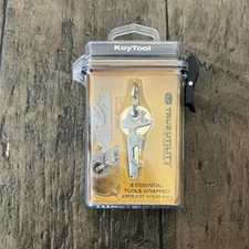 NEW TRUE UTILITY KEYTOOL POCKET MULTITOOL 8 TOOLS IN 1 TOOL KEY