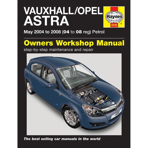 Vauxhall-Astra-Haynes-Manuals-2004-08-1-4-1-6-1-8-Petrol-Workshop-Manual