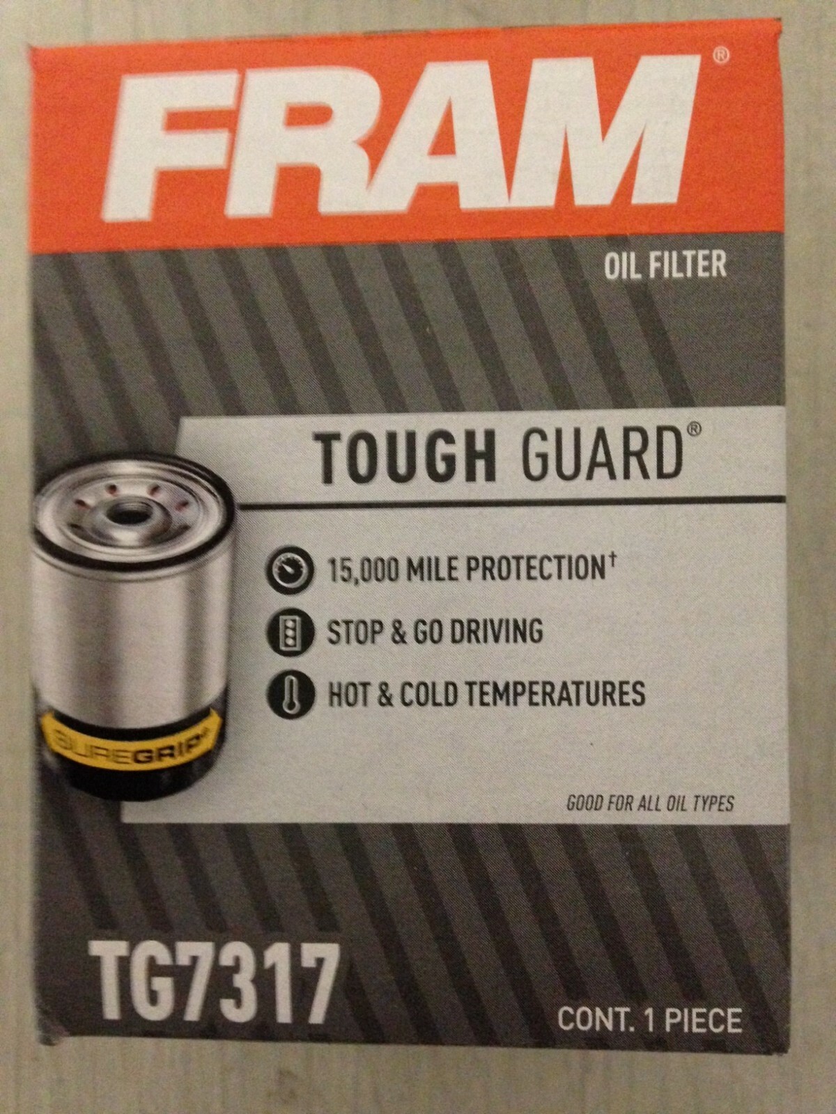 SIX(6) Fram Tough Guard TG7317 Oil Filter CASE fits PH7317 XG7317 M1-110A PH2867