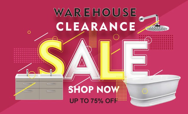 CLEARANCE SALES BATHROOM-HOUSE