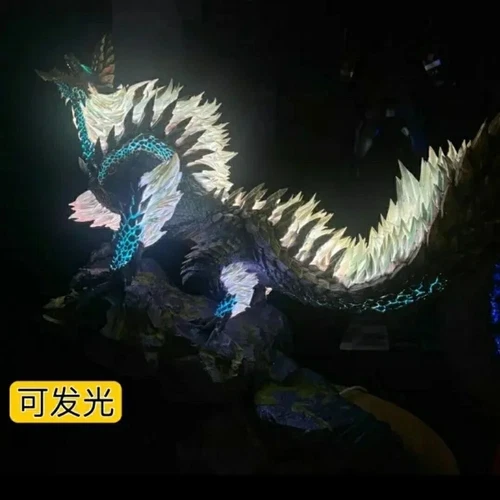 Monster Hunter Zinogre Donnerwolf Figur Statue LED Modell 28cm Sammlung Geschenk - Bild 2 von 7