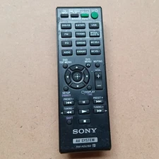 Sony Remote RM ADU162 Genuine CD DVD Tuner Karaoke AV System TV Video Used #462