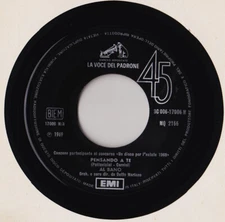 Al Bano Carrisi - Pensando A Te 1969 7", Single La Voce Del Padrone, La Voce Del