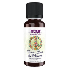 NOW FOODS Peace Love & Flowers Oil Blend 1 fl oz