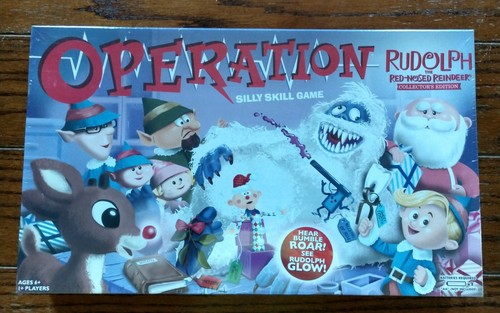 ¡NUEVO! ¡SELLADO! Vacaciones de reno nariz roja Operation Rudolph