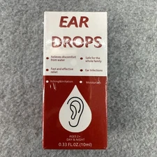 Tuobituo Ear Drops Moisturizer Earache Relief Age 2+ Organic Ear Infection Drops