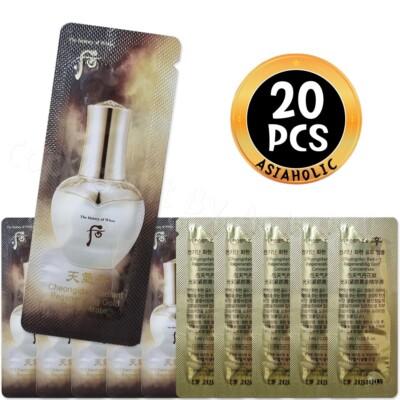 The history of Whoo Radiant Regenerating Gold Concentrate 1ml x 20pcs (20ml)