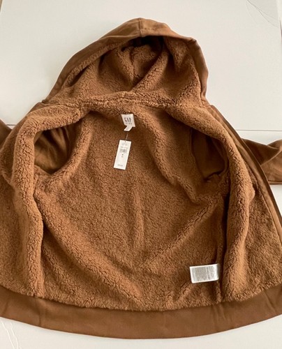 Kids Gap Logo Sherpa Zip Hoodie S / M - Picture 10 of 11