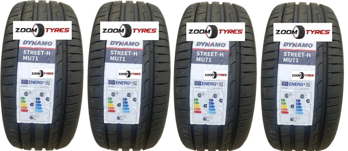 4 x 225 55 17 DYNAMO STREETH MU71 101W XL TYRES 2255517 NEW TYRE 'A