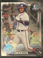 2016 Bowman Chrome Prospects Dansby Swanson #BCP50 ROOKIE CARD 