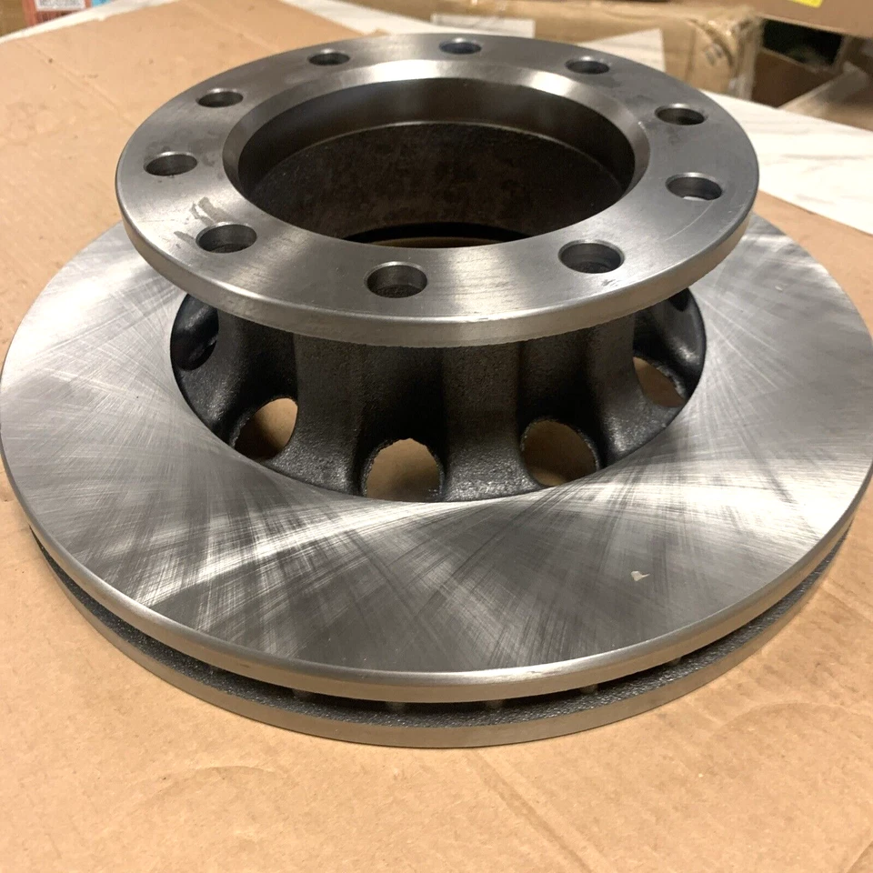 Rotor de freno ACDelco plateado sin recubrimiento 18A717A para Workhorse P32 P30 P4 2000-2005 Foto 4 de 4