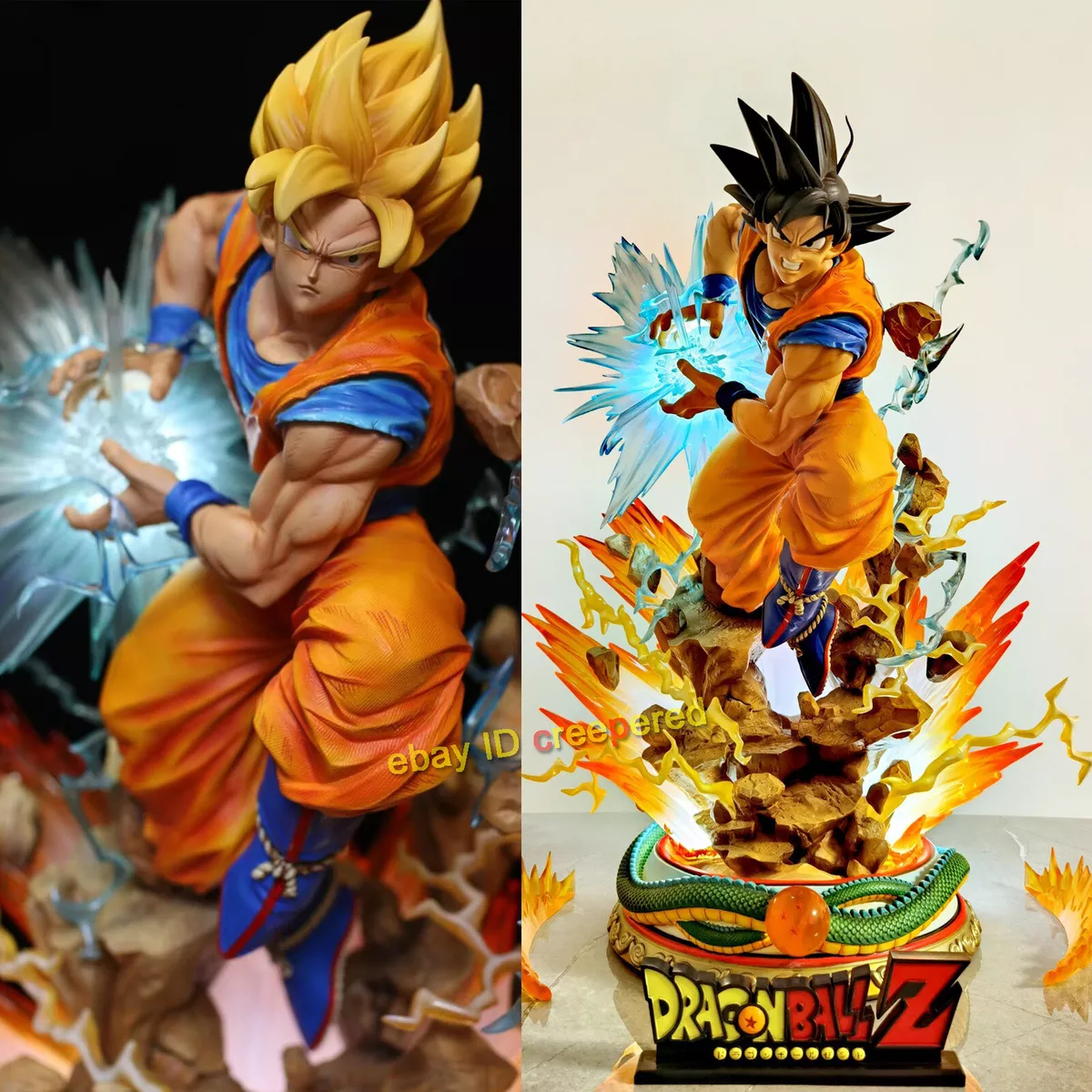 Son Goku Super Saiyan Deluxe - Dragon Ball Prime 1 Studio action