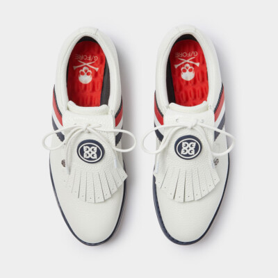 New G/FORE GFORE GALLIVANTER PEBBLE LEATHER GOLF SHOE G4LA23EF13