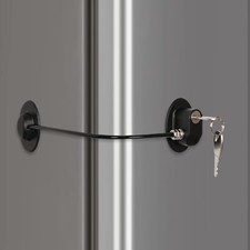 REZIPO - Refrigerator Door Lock with 2 Keys File Drawer Lock Freezer Door Loc...