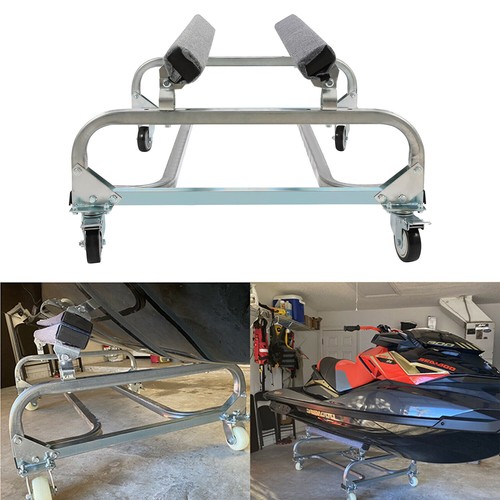 Watercraft PWC Dolly Boat Jet Ski Stand Storage Cart w/1000lbs Capacity 34"x48" - Picture 3 of 13
