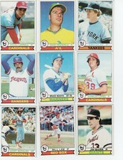 1979 Topps Baseball Complete Your Set 251-499