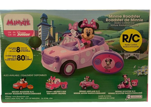 Disney Junior Minnie Roadster R/C Radio Control Car Ages 3+ by Jada Toys New - Picture 2 of 3