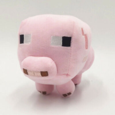 Minecraft Animal Plush Toy Kids Plushies Toy 16cm Pink Pig Kids Gift