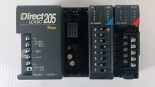 Koyo Direct Logic 205 Module Assembly D2-03B-1, F2-08SIM, D2-08TR