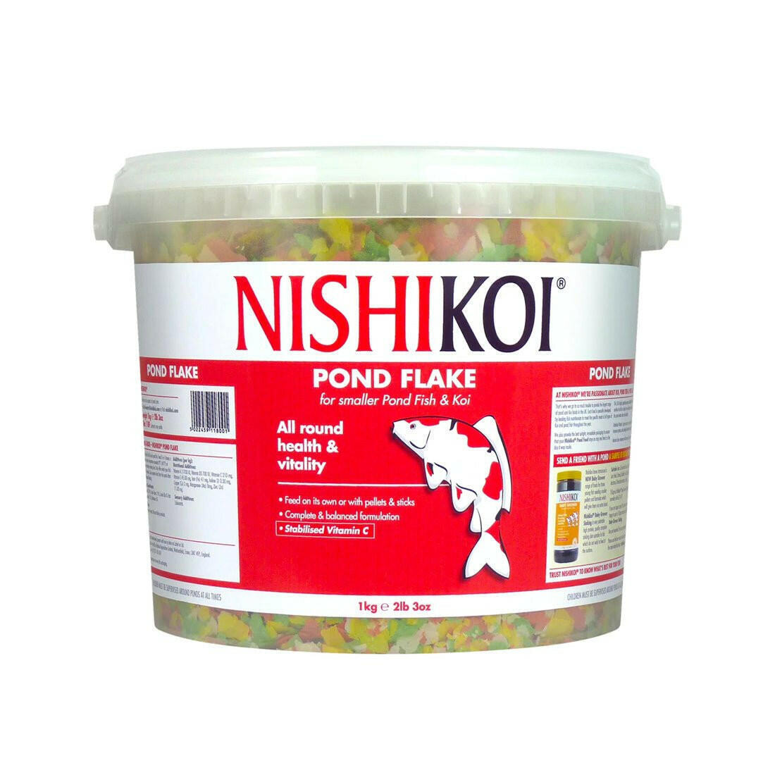 Nishikoi Pond Flake 1000g