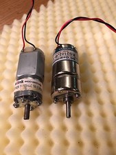 LOT OF 2 GEARHEAD  MOTORS 19:1 RATIO GREAT FOR MODEL RAILROAD OR HOBBY ROBOT