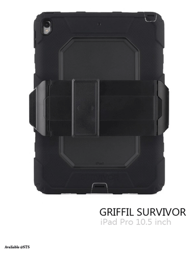 GRIFFIN SURVIVOR All Terrain for iPad Pro 10.5 inch - Black - Picture 2 of 4