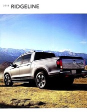 2018 Honda Ridgeline22 Page Us Sales Brochurert Sport Rtl Pickup Trucknew Nos