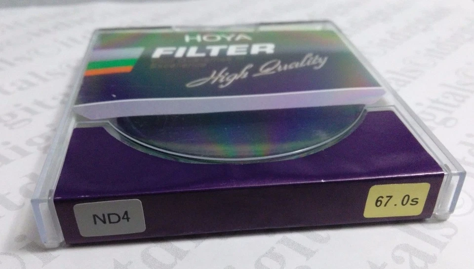 Hoya 67mm ND4 NDX4 ND-4 Lens Filter Neutral Density Japan OEM Genuine ND 4 67 mm - Image 2 of 3