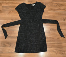 LOFT Women's Dress Gray Sleeveless Knee Length, size 6