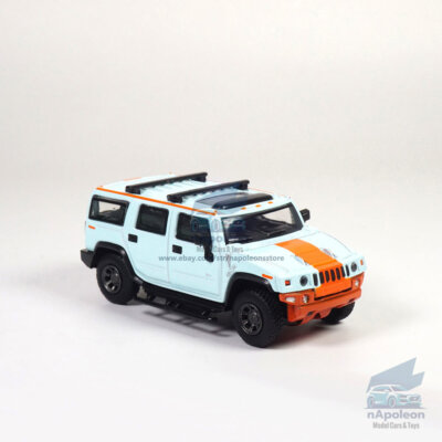 1:64 Hummer H2 Off-Road Vehicle Model Car Alloy Diecast Toy