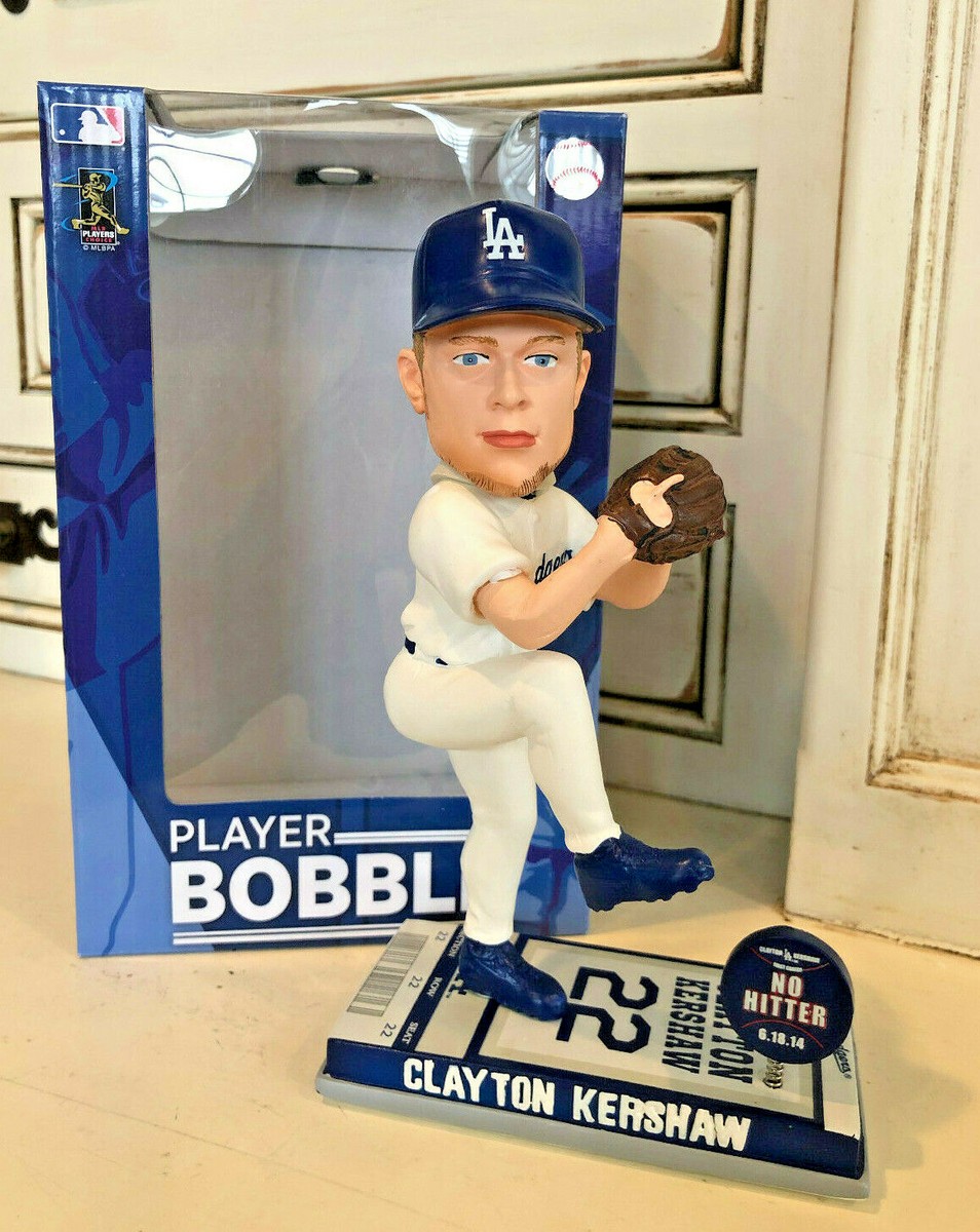 Clayton Kershaw 2014 No Hitter LOGO BOBBLE Ticket Base FOCO