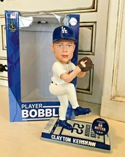 Clayton Kershaw 2014 No Hitter LOGO BOBBLE Ticket Base FOCO Bobblehead