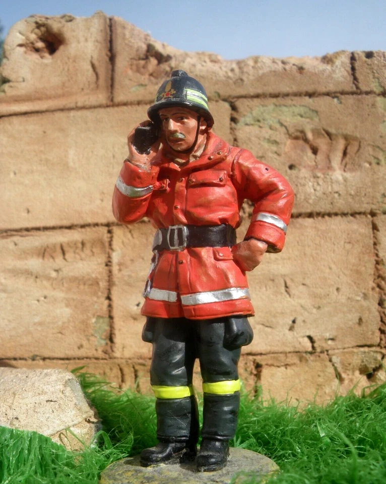 Collection " SOLDATS du FEU": Le POMPIER ITALIEN de VENISE, 1998..no 8 - Photo 1/1