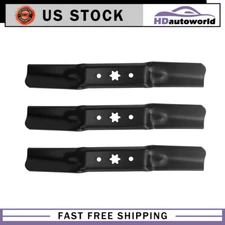 3 Pack Mower Blades For Cub Cadet MTD 742-05052A 942-05052A XT1 XT2 Deck 50"
