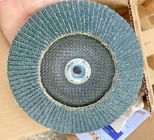 10: Weldcote 7” X 5/8-11 Grit-36 Z-Prime Zirconia Flap Disc Abrasive Wheels T-27