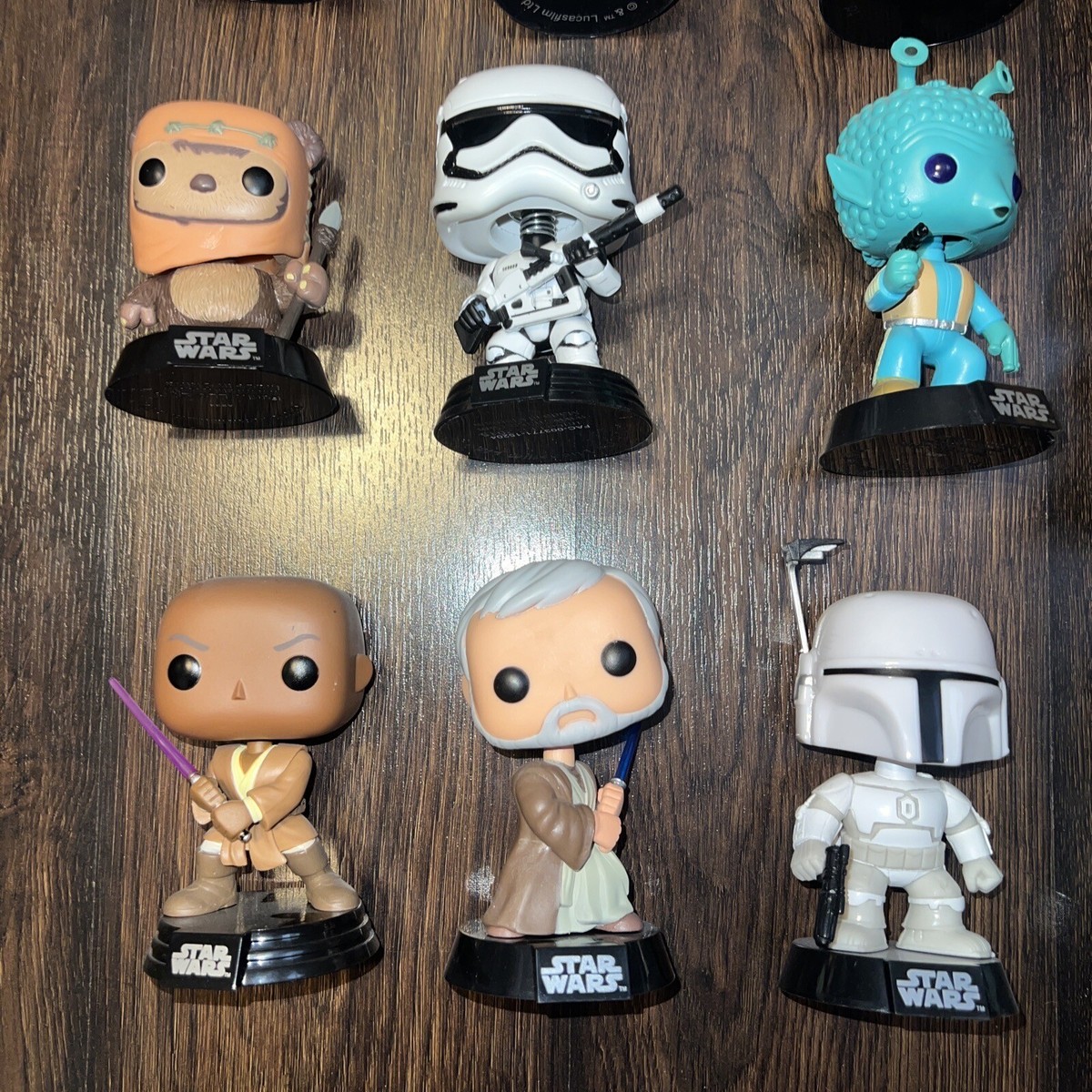 Funkopop スターウォーズ16体セット Funko Pop! 16 RARE Lot Loose Out Of Box Star Wars - Great