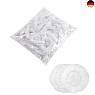 LICHUANUK 100 Stück Transparente Frischhaltebeutel,Elastische Einweg-Aufbewahrungstasche