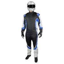 K1 RaceGear 20-CHA-WR-L K1 Champ Suit -SFI/FIA, White, Red, Large