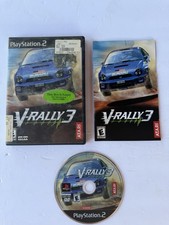 V-Rally 3 (Sony PlayStation 2, 2002) PS2 CIB Complete w/ Manual - Tested!
