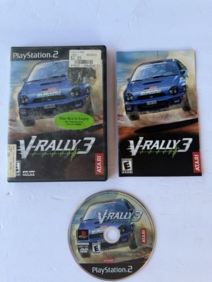 V-Rally 3 (Sony PlayStation 2, 2002) PS2 CIB Complete w/ Manual - Tested!