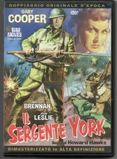 Il sergente York - dvd - Howard Hawks 1941 rimasterizz. raro fuori catalogo