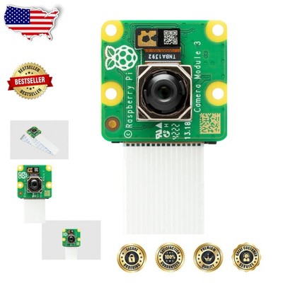 Advanced Camera Module 3 - 12MP Sony Sensor, Autofocus, 75/120° FOV