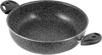 Stone Pan 26cm Anthracite 2 Handles Nonstick Ceramic Cookware
