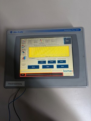 Allen-Bradley PanelView Plus 1000 2711P-T10C4D1 2711P-RDT10C Touch Panel HMI 24V
