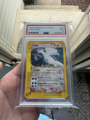 Lugia graded PSA 7.5 for sale on eBay