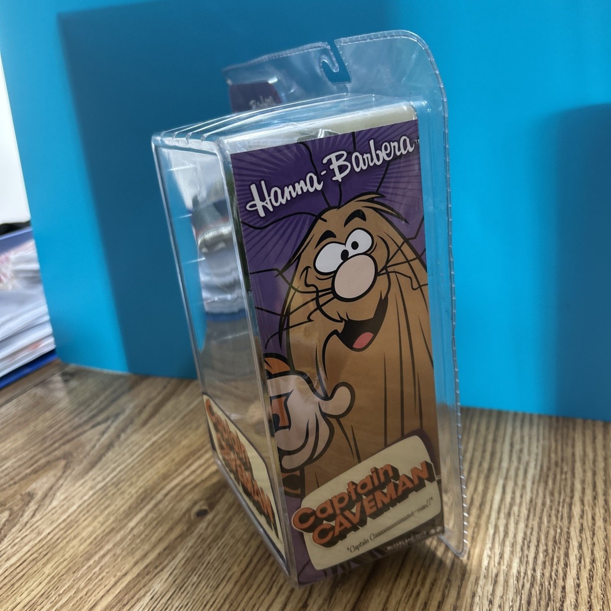 Hanna Barbera figure series Captain Caveman and Dinosaur set by