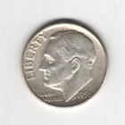 1956 P DIME 90% SILVER 10 CENTS PHILADELPHIA 10¢ UNITED STATES OF AMERICA USA