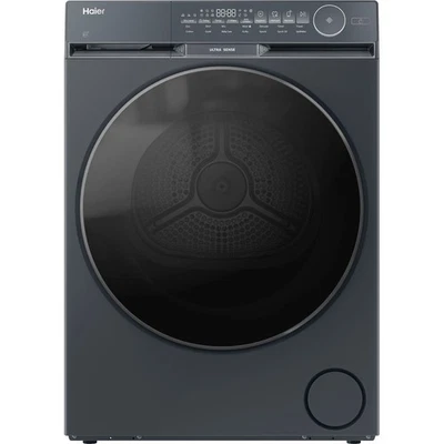 Haier HD100-CQ387GU-UK X Series 9 Heat Pump Tumble Dryer 10 kg Graphite A++ - Image 1 of 4